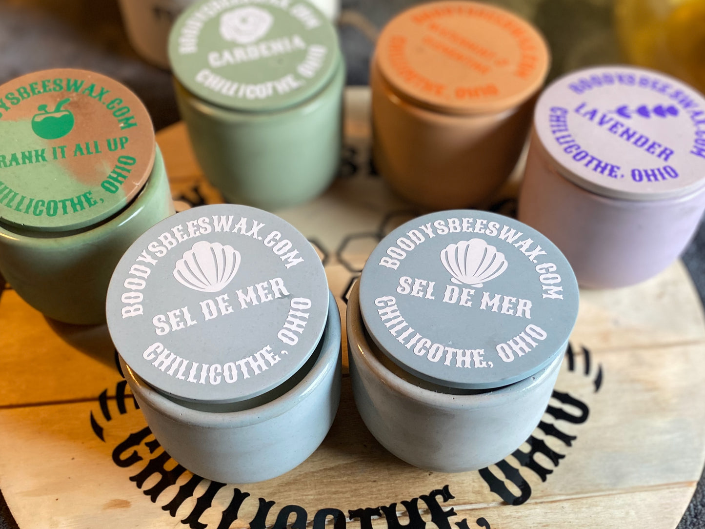 Sel de Mer 6.5 Oz Hand Poured Beeswax Candle