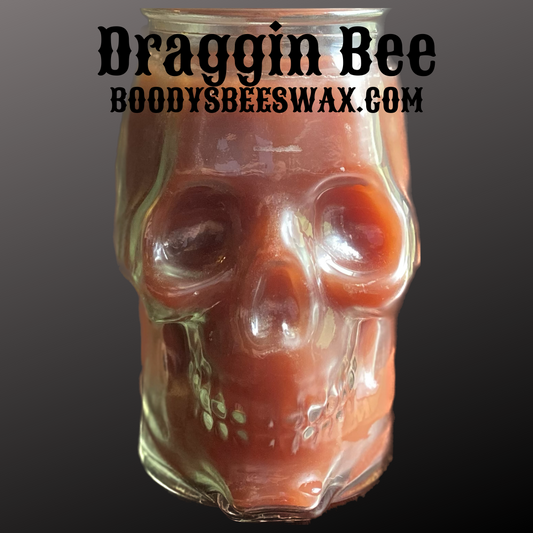 Draggin Bee - 12 Oz Net Wt Beeswax Candle