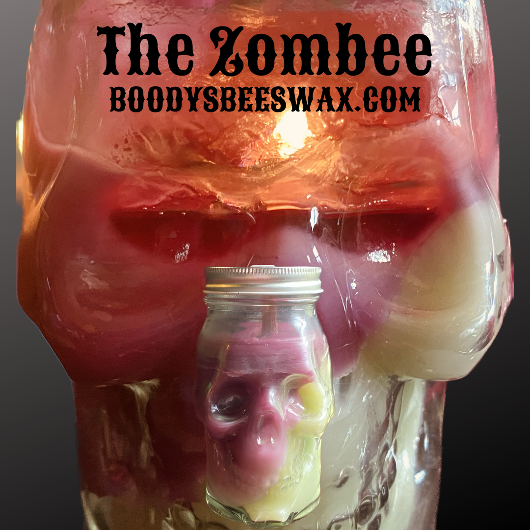 Zombee - 12 Oz Net Wt Beeswax Candle